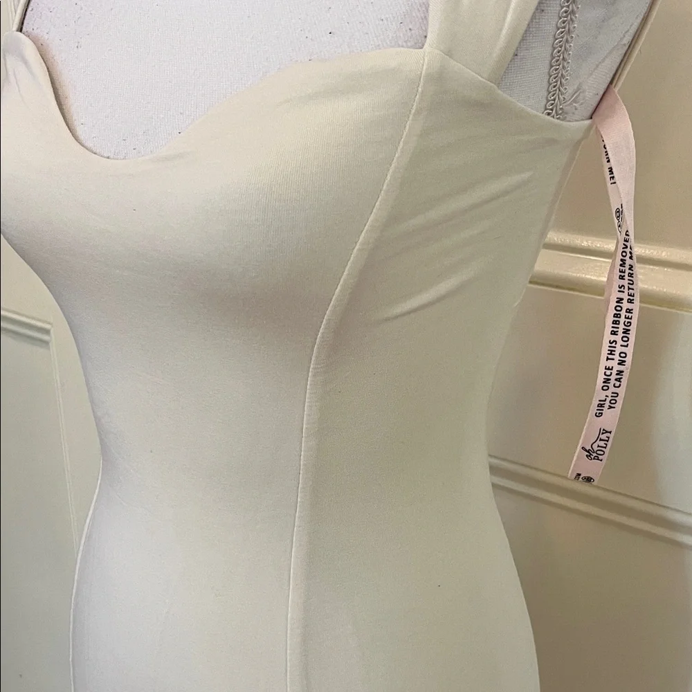 Oh Polly Cream Maxi Dress - Picture 6 of 11